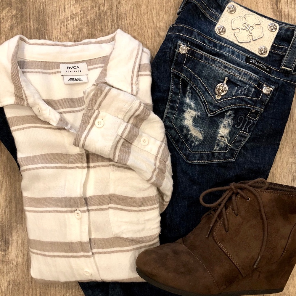RVCA striped top